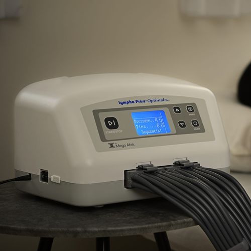 Unidad de presoterapia - LYMPHA PRESS OPTIMAL® PLUS - Mego Afek - de mesa / 24 células independientes