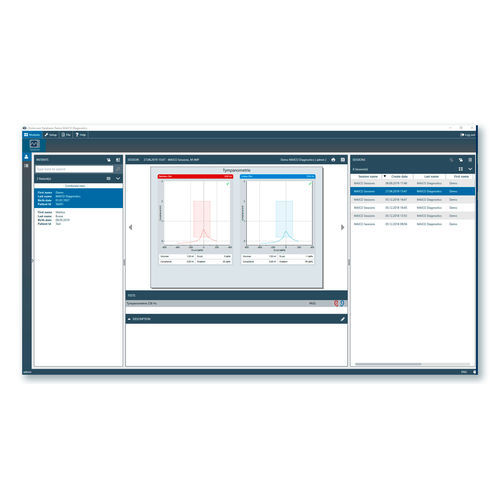 Software para audiometría - OtoAccess® - MAICO Diagnostics - de gestión de datos / de asistencia / médico
