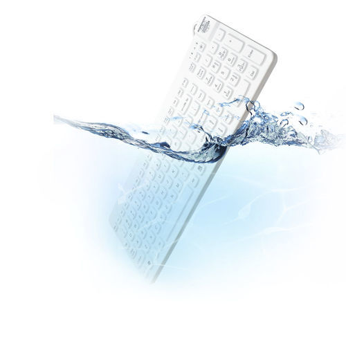 Teclado médico con teclas digitales - Really Cool - Man & Machine Europe - lavable / USB / impermeable