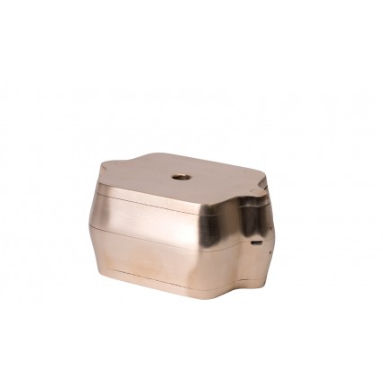 Frasco dental de polimerización - MUFFOLA 105 - Manfredi  - de bronce / redondo