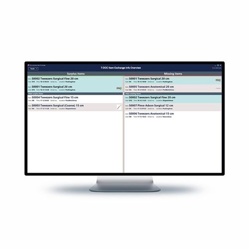 Sistema de gestión y análisis de datos - Torin  - Getinge - para cirugía