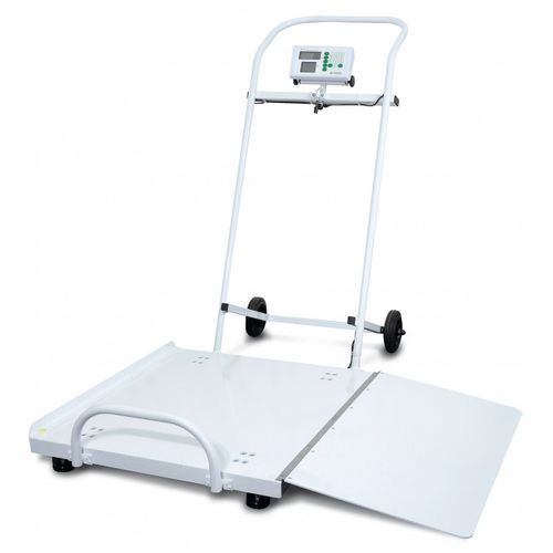 Plataforma de pesaje electrónica - M-620 - Marsden Weighing Machine Group - para silla de ruedas / compacta / móvil