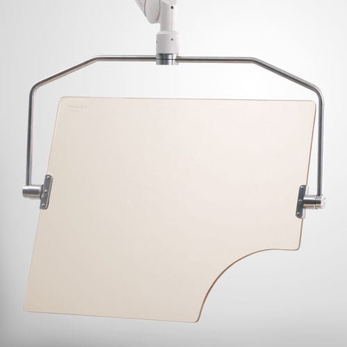 Pantalla de radioprotección rayos X - OT50003 - MAVIG  - de techo / con ventanas / 0,50 mm