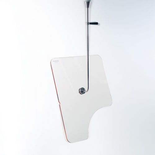 Pantalla de radioprotección rayos X - OT series - MAVIG  - de techo / con ventanas / 0,50 mm