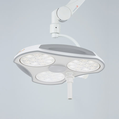 Lámpara cialítica de techo - YLED-2F - MAVIG  - LED / para quirófano / con cámara de vídeo