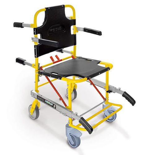 Silla de traslado de pacientes salvaescaleras - QUICK 659/Y - MEBER - de interior / de exterior / giratoria