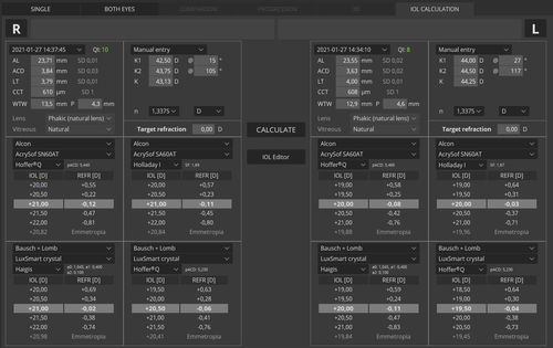 Módulo de software de oftalmoscopia - Optopol Technology - de medición