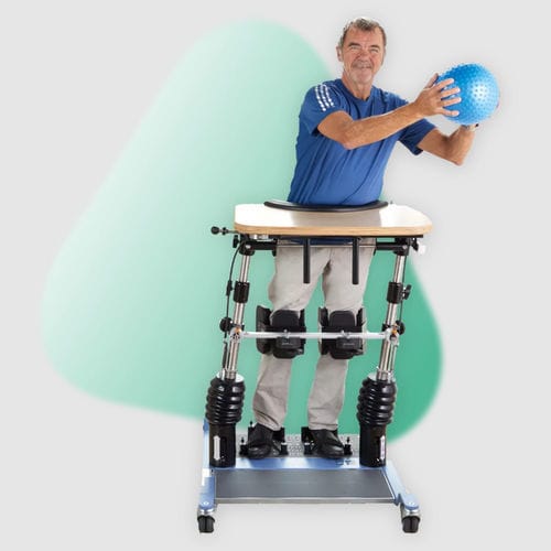 Sistema de rehabilitación de equilibrio - balo - THERA TRAINER - configurado para ordenador