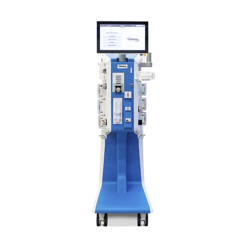 Máquina de TRRC con hemodiafiltración - INTENSA® - MEDICA - eliminación de CO2 / móvil