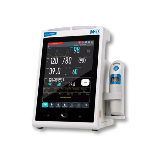Monitor de constantes vitales portátil - M20 - Medical Econet  - TEMP / PNI / PI