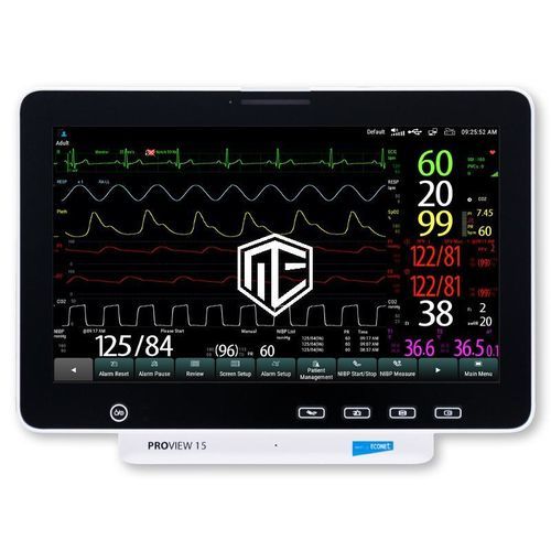 Monitor de paciente portátil - PROview 15 - Medical Econet  - modular / ECG / SpO2