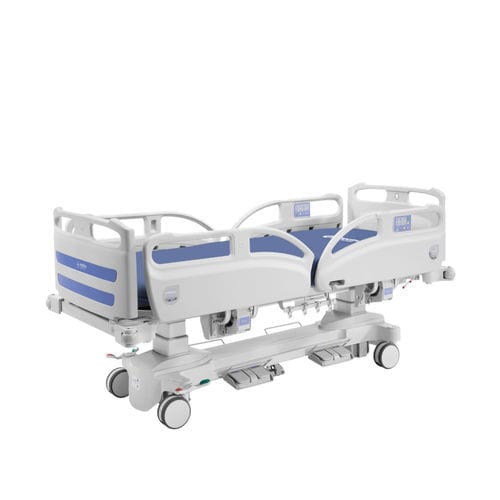 Cama de hospital - Majestic 3 - Medical Iberica - eléctrica / de altura regulable / con ruedas