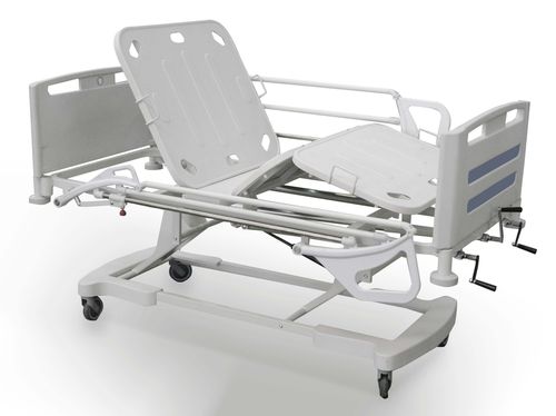Cama de hospital - Argus Tren - Medical Iberica - manual / de altura regulable / con ruedas