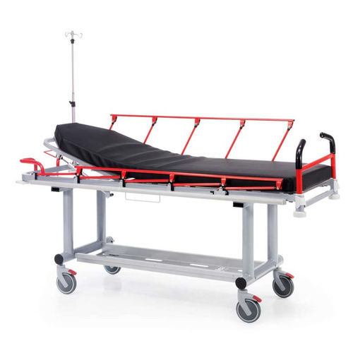 Carro camilla de transporte - Transmed Fijo - Medical Iberica - hidráulico / neumático / plegable