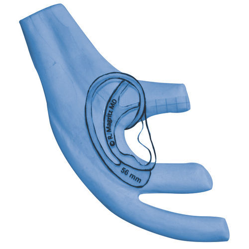 Modelo anatómico auricular - Medicon eG - para cirugía plástica / de formación / azul