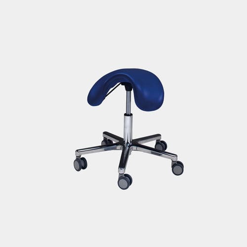 Taburete para consulta médica - 206040 - medifa - de altura variable / con ruedas / con forma de silla de montar