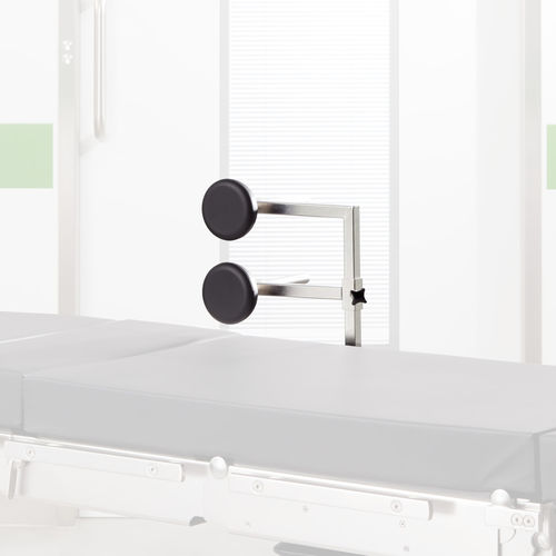 Soporte corporal lateral para mesa de operaciones - 61362 - medifa - de altura regulable / doble / de acero inoxidable
