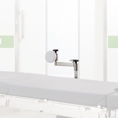 Soporte corporal lateral para mesa de operaciones - 61361 - medifa - de posicionamiento / de acero inoxidable / de altura regulable