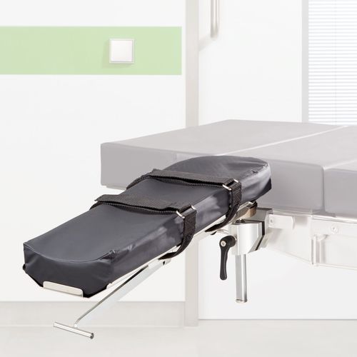 Reposabrazos para mesa de operaciones - 61222 - medifa - de altura regulable / con correa / de acero inoxidable
