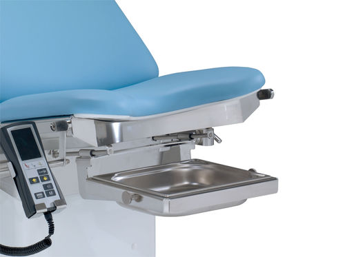 Portacuencos para sillón de reconocimiento - 81043 - medifa - de acero inoxidable