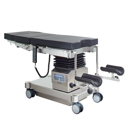 Soporte para piernas para mesa de operaciones - 61150 - medifa - de posicionamiento / de altura regulable / de acero inoxidable
