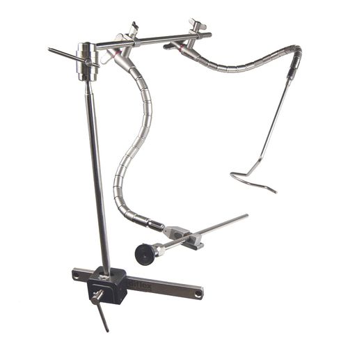 Brazo portainstrumentos para endoscopio - FlexArm™ Plus Twin - Mediflex Surgical Products - flexible / en riel