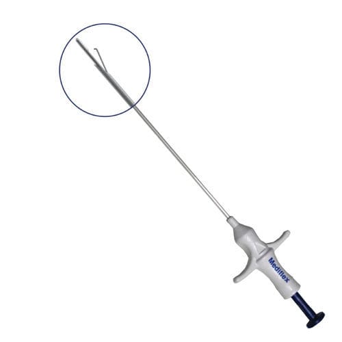 Pinza para laparoscopia - SafePass™  - Mediflex Surgical Products - de agarre / para prensión de tejidos / para sutura