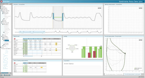 Software de análisis - PADSY Spiro - Medset Medizintechnik  - de medición / de espirometría