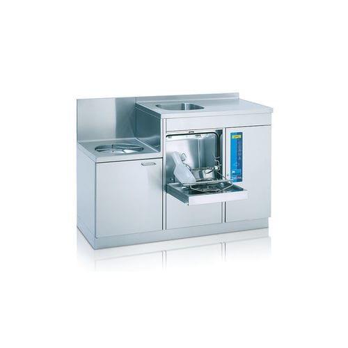 Lavacuñas de pared - TopLine M2 SAN 14 B - MEIKO - compacta / empotrable / automática