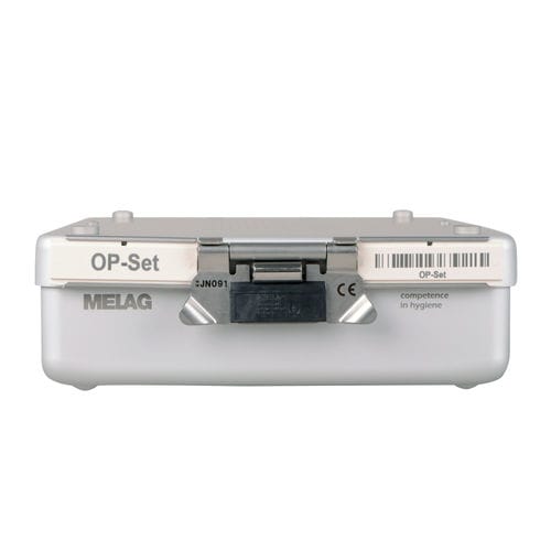 Contenedor de esterilización para instrumental - MELAstore - MELAG - de acero inoxidable / no perforado