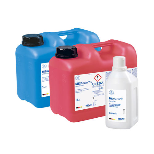 Detergente alcalino - MEtherm  - MELAG - líquido / de enzimáticos / ácido fosfórico