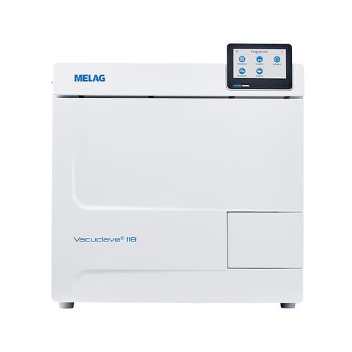 Autoclave médico - Vacuclave 123 S - MELAG - de vapor / de mesa