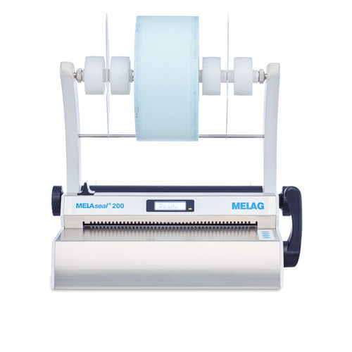 Sellador térmico médico - MELAseal 200 - MELAG - semiautomático / de mesa / rotativo