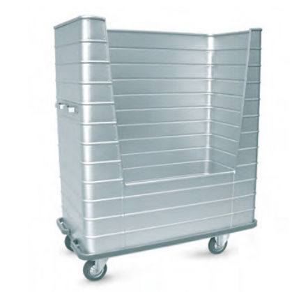 Carro para bolsas para ropa sucia - Milano 1  - Mercura Industries - de hospital / de transporte / de aluminio anodizado