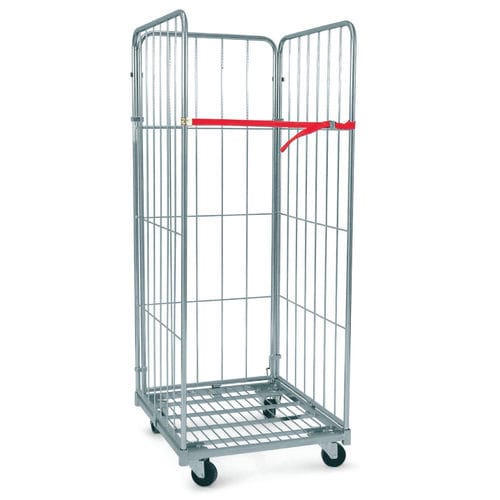 Carro para bolsas para ropa limpia - Roll - Mercura Industries - de hospital / de transporte / con estante