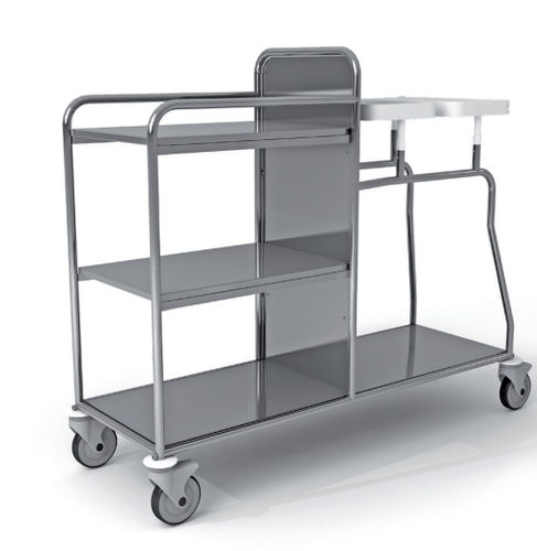 Carro para bolsas para ropa limpia - OLMO - Mercura Industries - de hospital / de almacenamiento / para lavandería