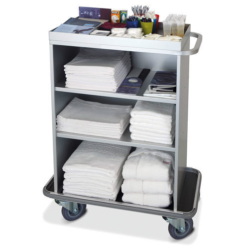 Carro para bolsas para ropa limpia - FLORIDA - Mercura Industries - de hospital / de distribución / con estante