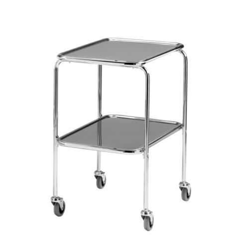 Carro médico - 609 - Merivaara - para instrumental / para transporte / de acero inoxidable