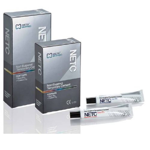Adhesivo dental para restauración - NETC - META-BIOMED - para puente dental / para corona / temporal