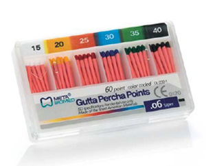 Obturador del conducto radicular manual - Gutta Percha Points - META-BIOMED