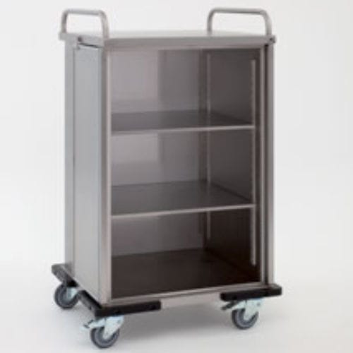 Carro para contenedores de esterilización - 1602 series - Metallwarenfabrik Walter H. Becker  - para instrumental / para transporte / de acero inoxidable