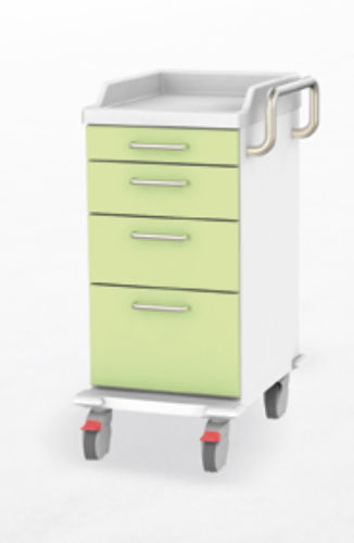Carro de hospital - SERIE 450 - Metallwarenfabrik Walter H. Becker  - de emergencia / para aparato / para transporte