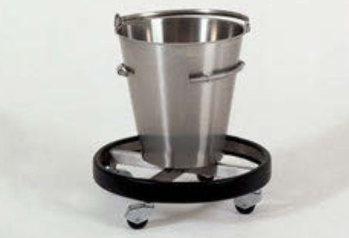 Portacuencos con ruedas - 13011 series - Metallwarenfabrik Walter H. Becker  - de acero inoxidable