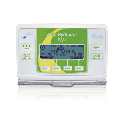 Bomba de alimentación parenteral - Mini Rythmic™ PN+ - Micrel Medical Devices - ambulatoria / continua
