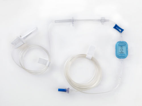 Set de perfusión con filtro para prevenir la contaminación de partículas - KE1.EE.192.9 - Micrel Medical Devices