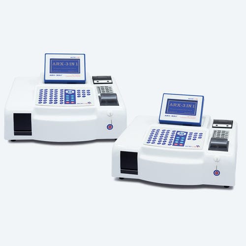 Analizador de bioquímica automático - ARX 3 IN 1 - Micro Lab Instruments - de mesa / de laboratorio / de células