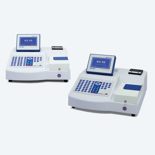 Analizador de bioquímica automático - RX-50 - Micro Lab Instruments - de mesa / de suero / por plasma