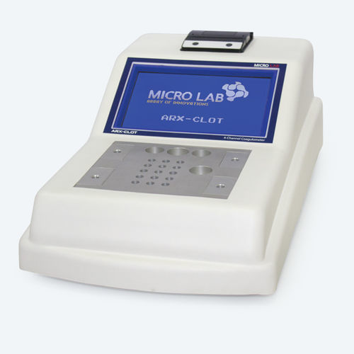 Analizador de coagulación semiautomático - ARX-CLOT - Micro Lab Instruments - 4 canales / PT / TTPA