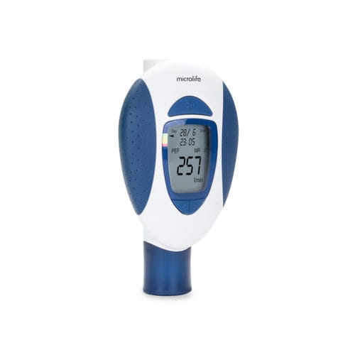 Flujómetro de pico electrónico - PF 100 - Microlife - portátil / con conexión USB