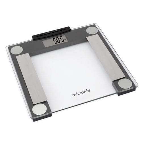 Analizador de la composición corporal por bioimpedancia - WS 80-N - Microlife - plataforma / con cálculo del IMC / con cálculo de la grasa corporal